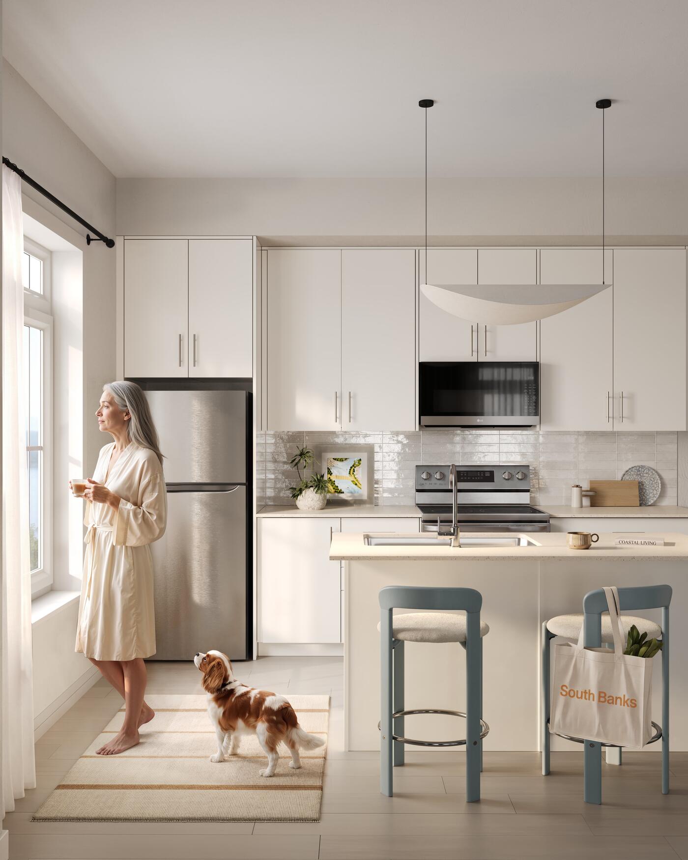 Kitchen in finish palette C